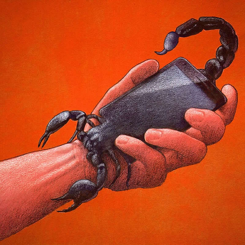Satirical Illustrations by Pawel Kuczynski