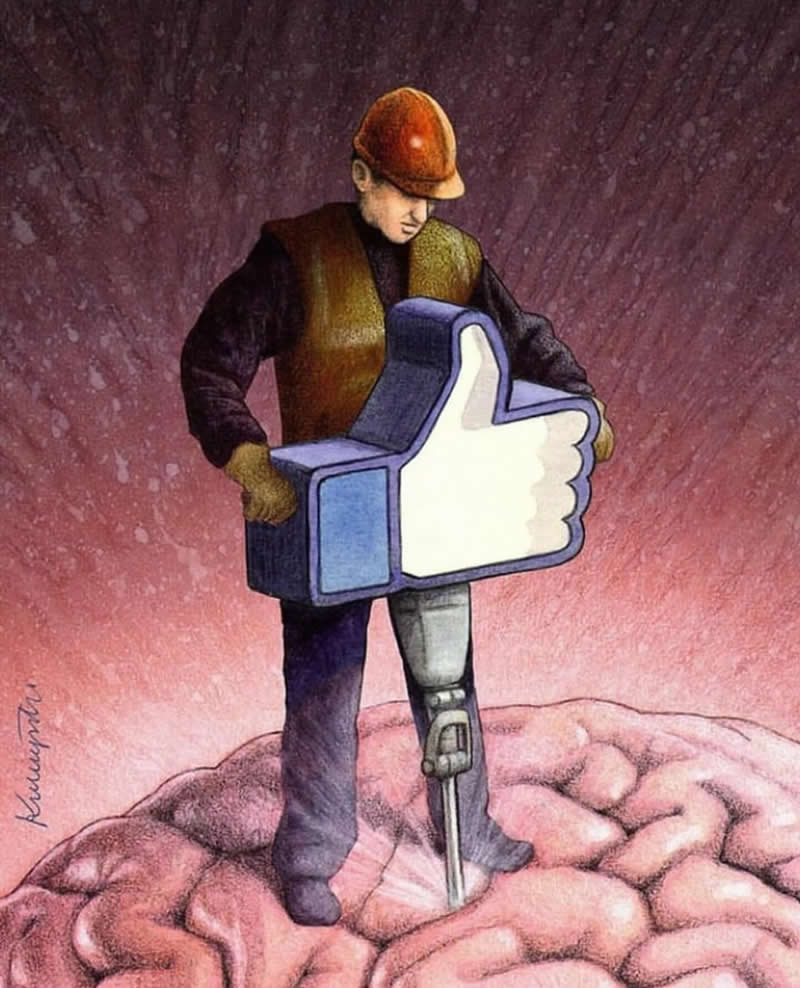 Satirical Illustrations by Pawel Kuczynski