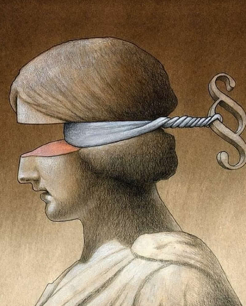 Satirical Illustrations by Pawel Kuczynski