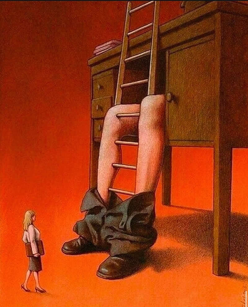 Satirical Illustrations by Pawel Kuczynski