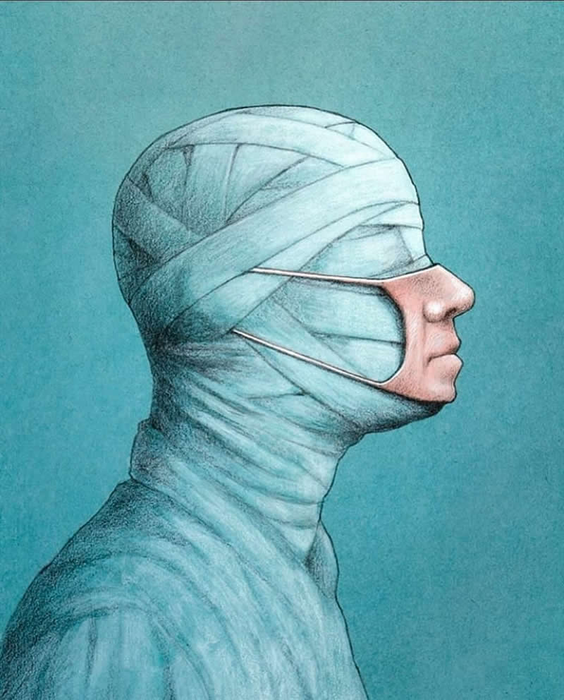 Satirical Illustrations by Pawel Kuczynski