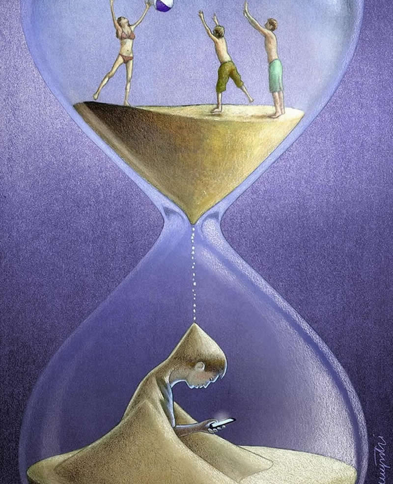 Satirical Illustrations by Pawel Kuczynski