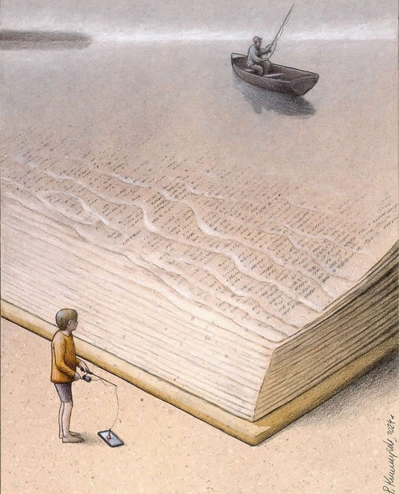 Satirical Illustrations by Pawel Kuczynski