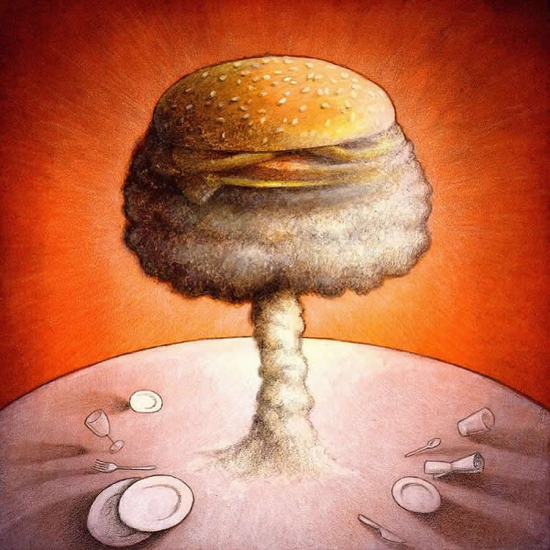 Satirical Illustrations by Pawel Kuczynski