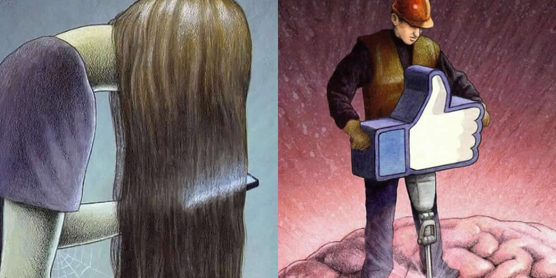 Satirical Illustrations by Pawel Kuczynski