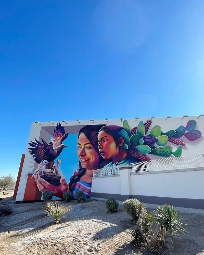 Wall in Las Vegas, USA - Incredible Street Murals Around the World