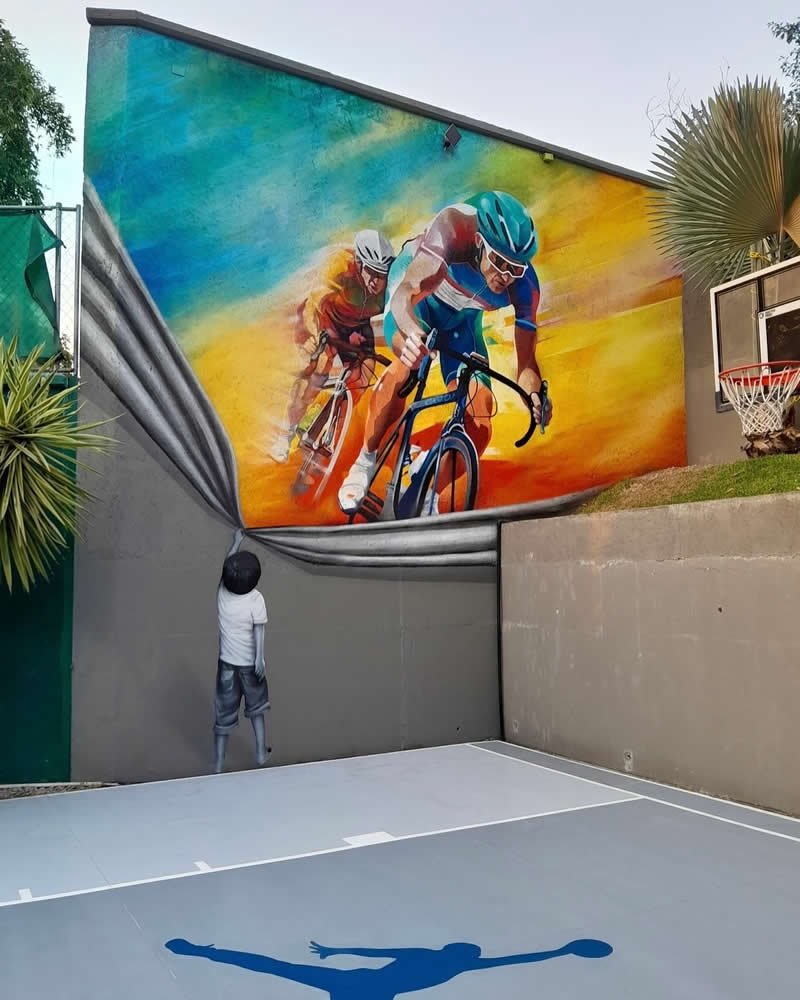 Wall in Cuernavaca, México - Incredible Street Murals Around the World