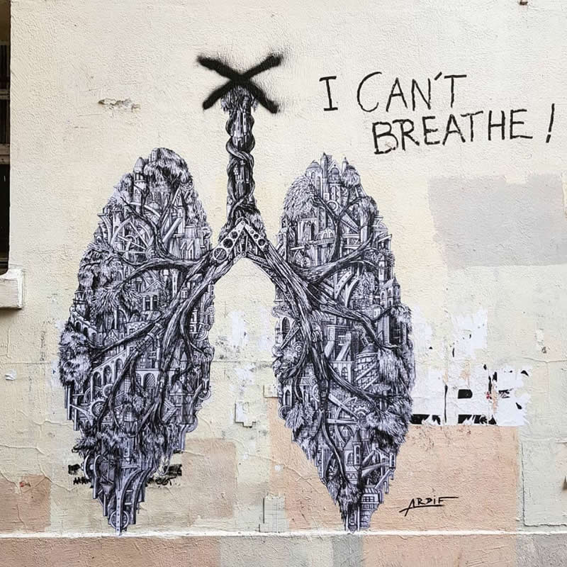 Wall in Paris, France - Incredible Street Murals Around the World