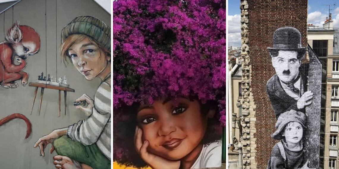 30 Incredible Street Murals Around the World That Prove Art Has No Boundaries