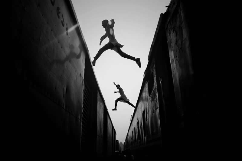 Dangerous Jump by Ananto Biswas Utshow - Sublime Photo Awards 2025 Winners