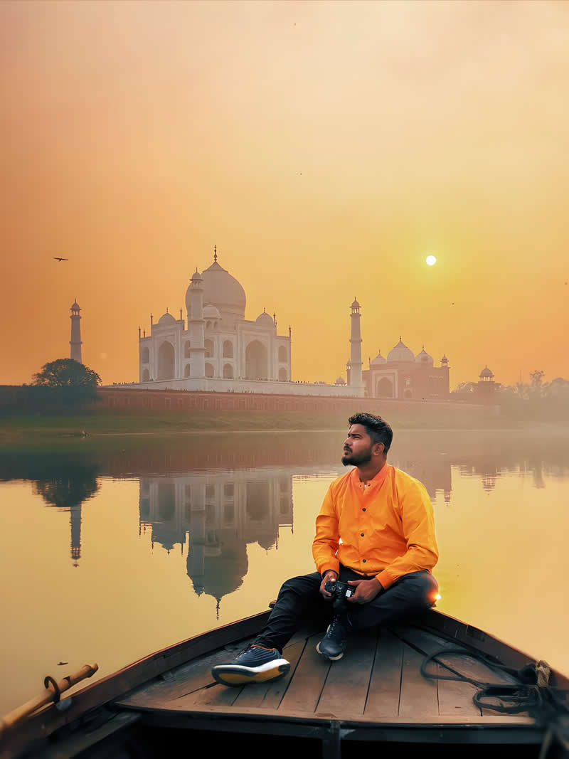 Taj Mahal Timeless Charm by Ganesh Vanare