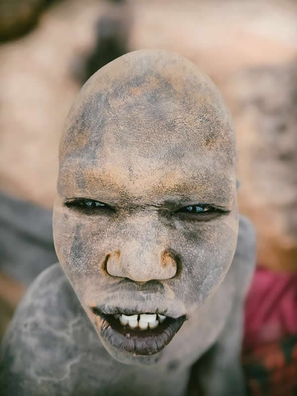 Mundari Face Portrait by Svetlin Yosifov, Bulgaria - Portrait Winning Photos from the Artist Gallery Awards 2025