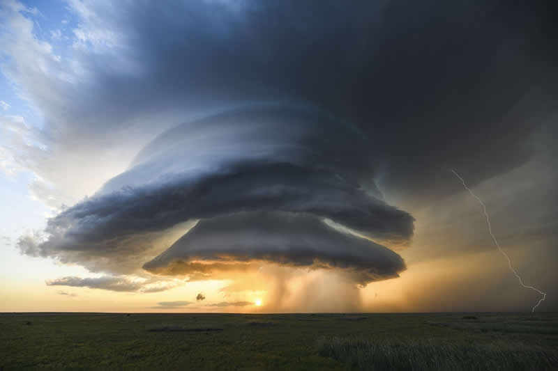 SUPERCELLS - Mother Nature Unleashed by David Baxter III - 1839 Photographer of the Year Awards Landscape Winners