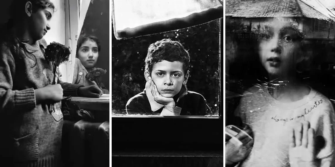 35 Soulful Black and White Portraits That Reveal the Raw Depth of Human Emotion 36 Black and white portraits of thoughtful children by a window