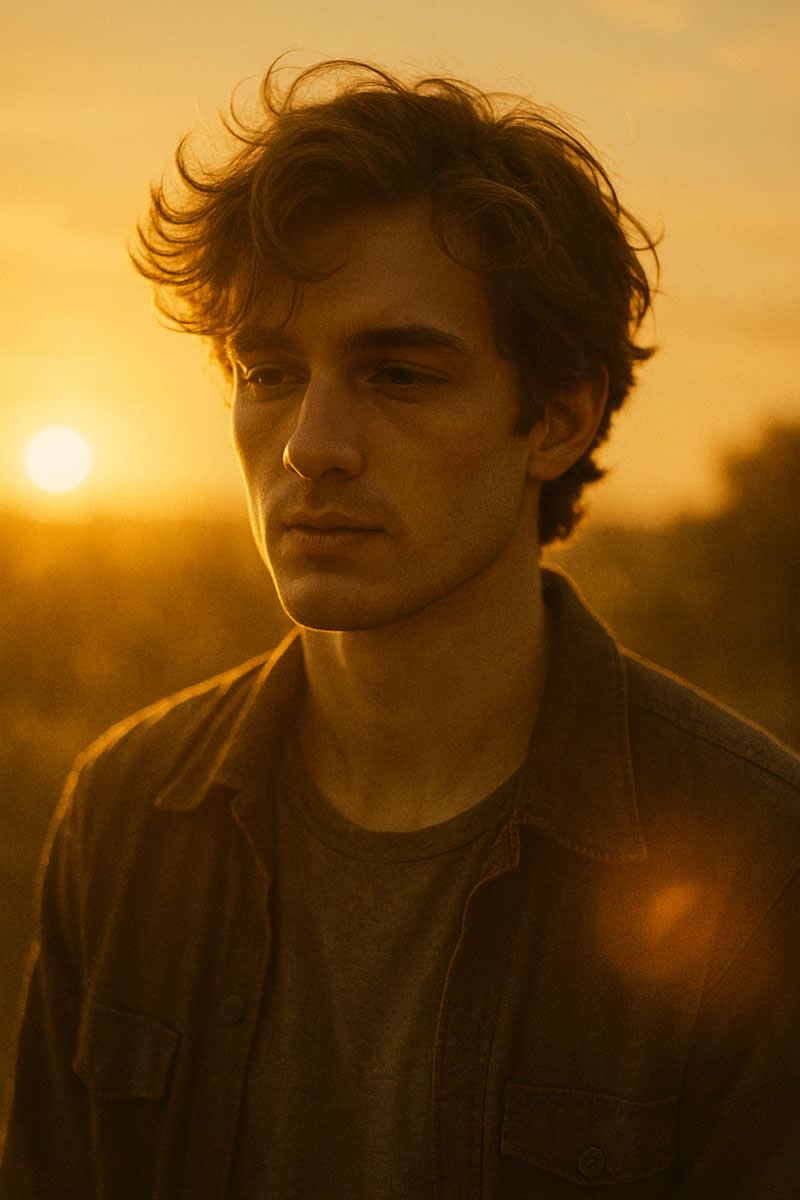 Golden Hour Glow - ChatGPT AI Prompts to Create Colorful Cinematic Style Portraits