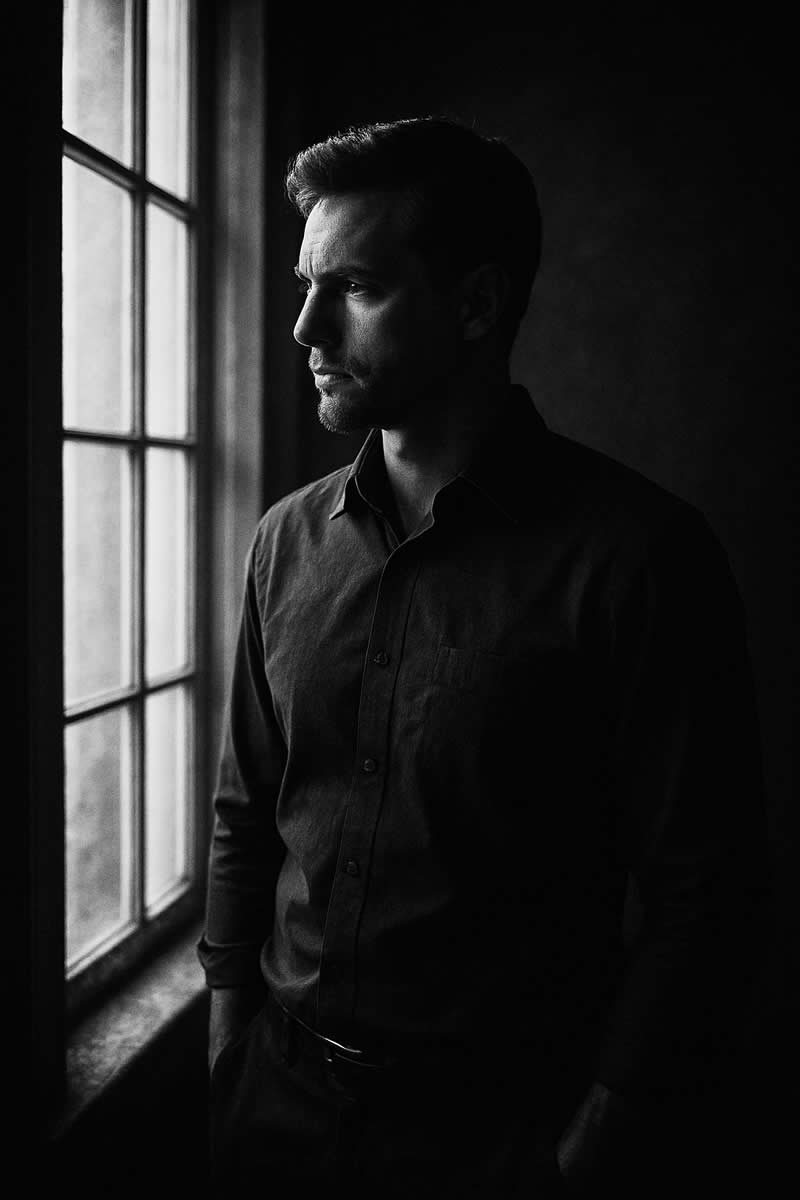 ChatGPT AI Prompts to Create High-Contrast Black and White Portraits