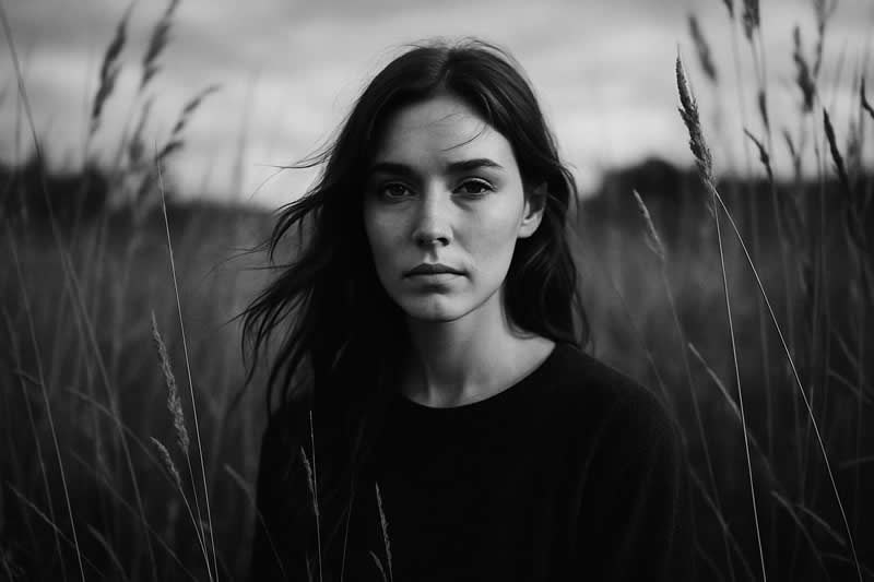 ChatGPT AI Prompts to Create High-Contrast Black and White Portraits