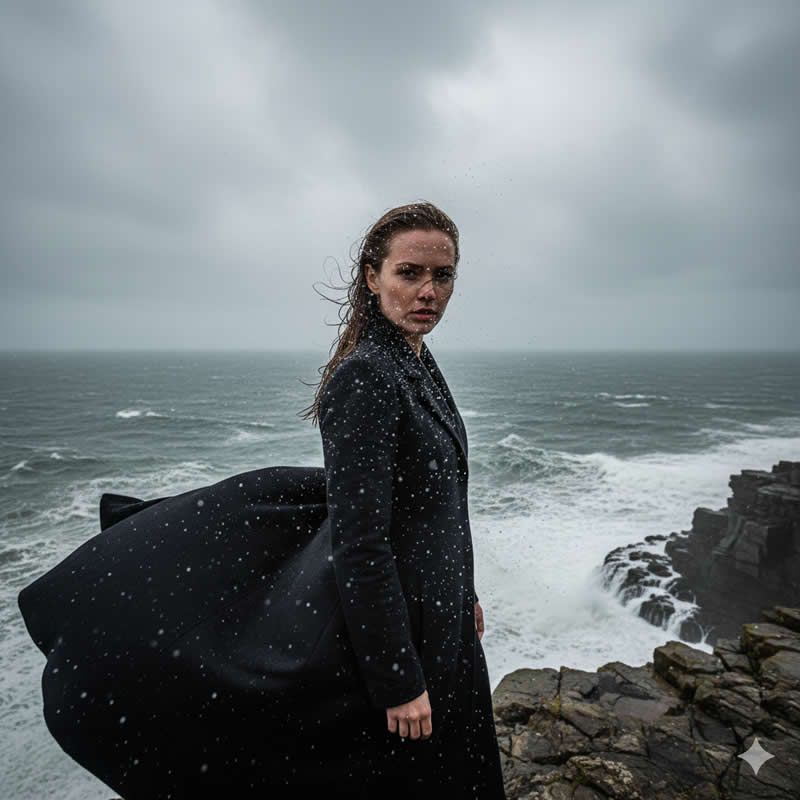 A powerful fine art portrait of a woman - Gemini AI Prompts to Craft Natural Light Fine Art Portraits