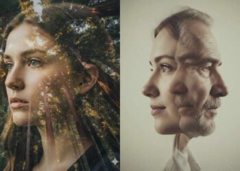 Gemini AI Prompts to create Double Exposure Portraits