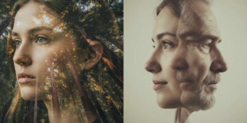 Gemini AI Prompts to create Double Exposure Portraits