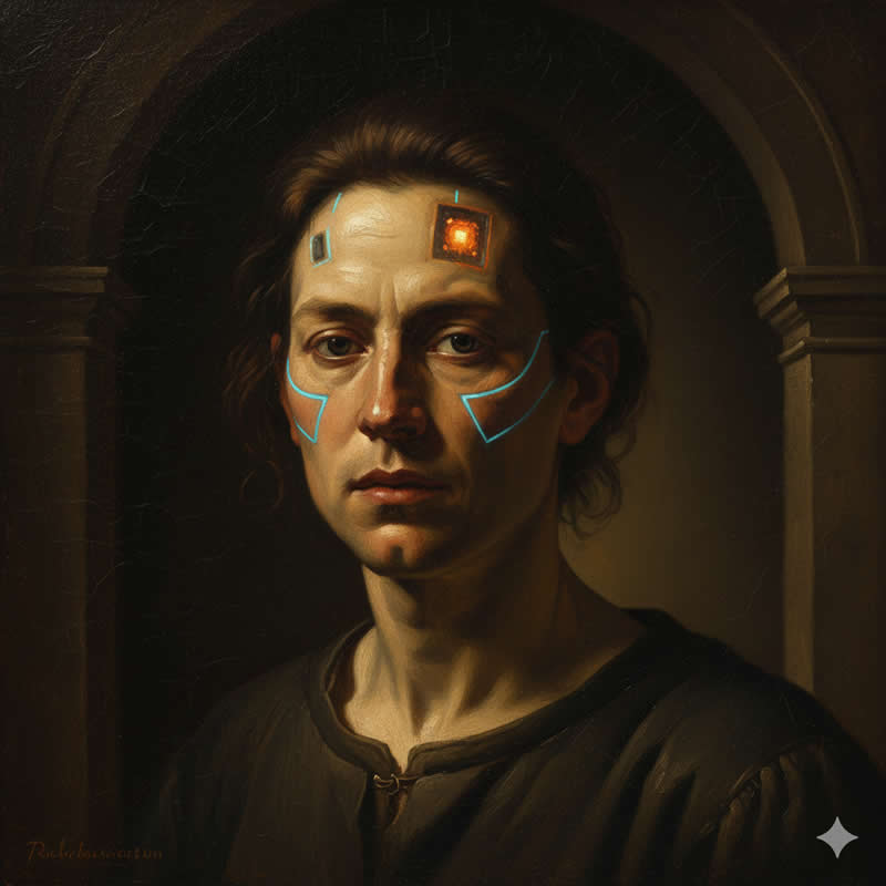 Modern Master - Gemini AI Prompts to Generate Portraits with a Rembrandt-Style Look