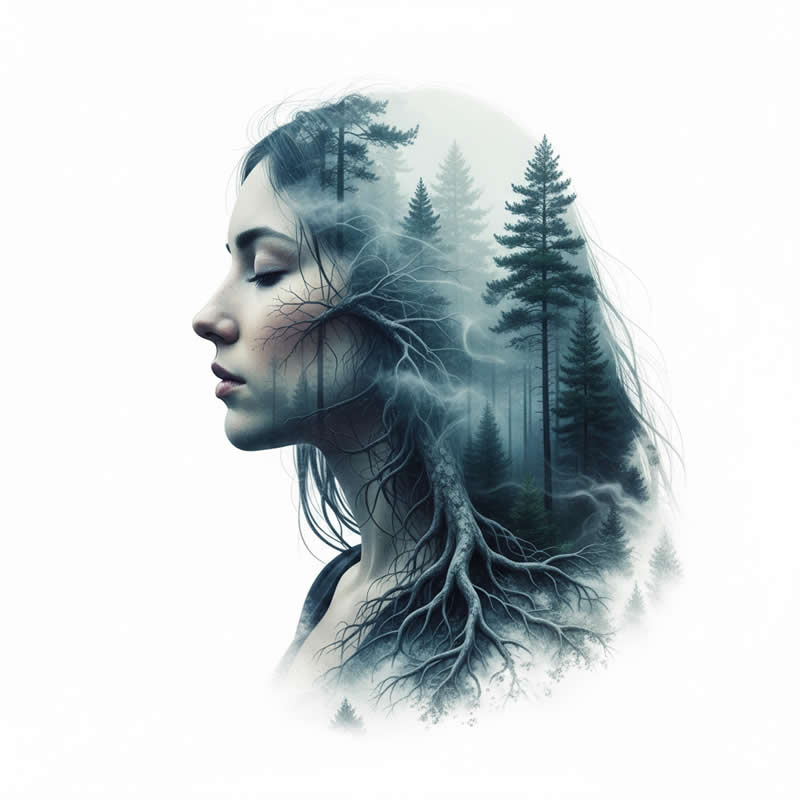 Google Gemini AI Prompts to Create Double-Exposure Portraits