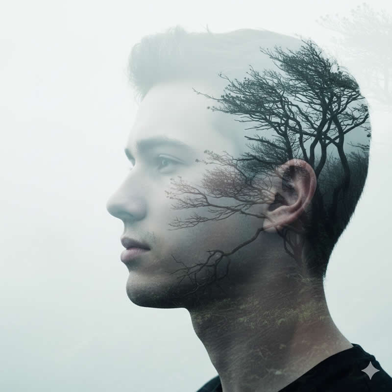 Google Gemini AI Prompts to Create Double-Exposure Portraits