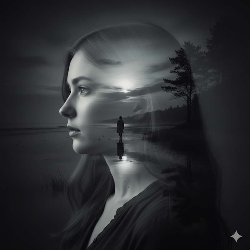 Google Gemini AI Prompts to Create Double-Exposure Portraits