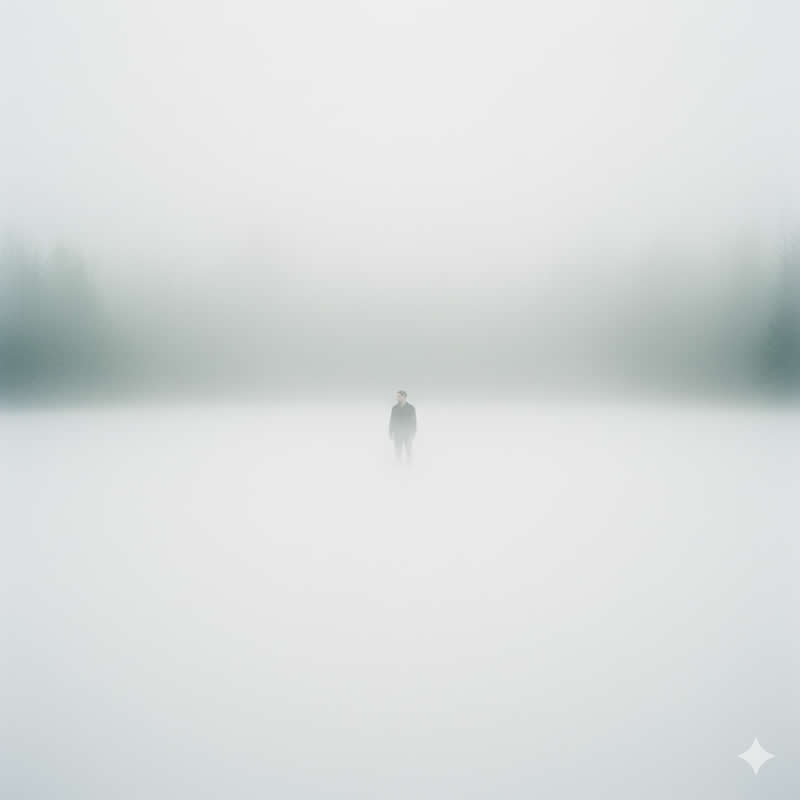 Minimalism & Mist - Google Gemini AI Prompts to Create Portraits with Nature