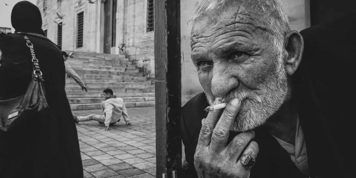 Istanbul Black and White Street Photography by Ovidiu Selaru