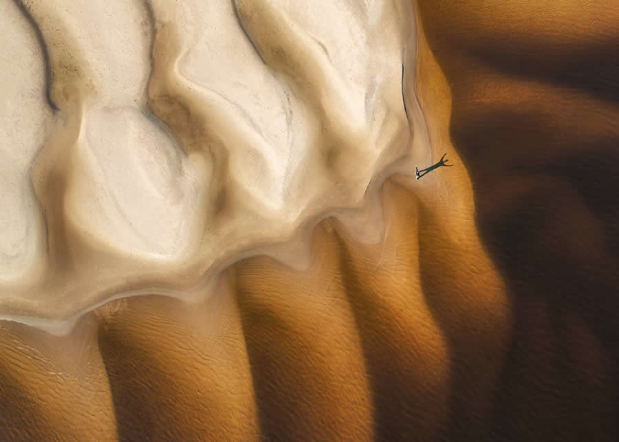 The geometry of nature by Mikhail Kharitonychev - People From A Drone 35 Photography Awards Winners