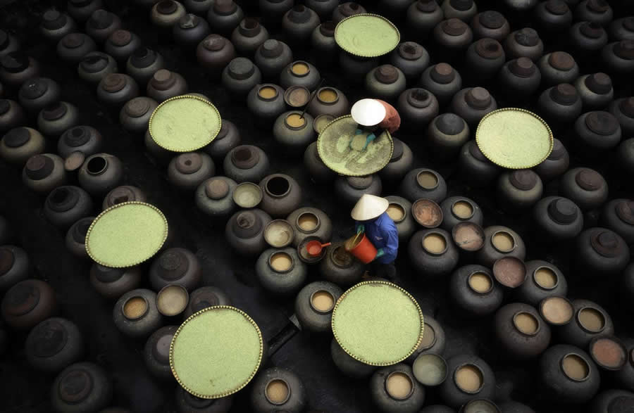 Soya Sauce Crew by Kiran Kumar Reddy Govind - People From A Drone 35 Photography Awards Winners