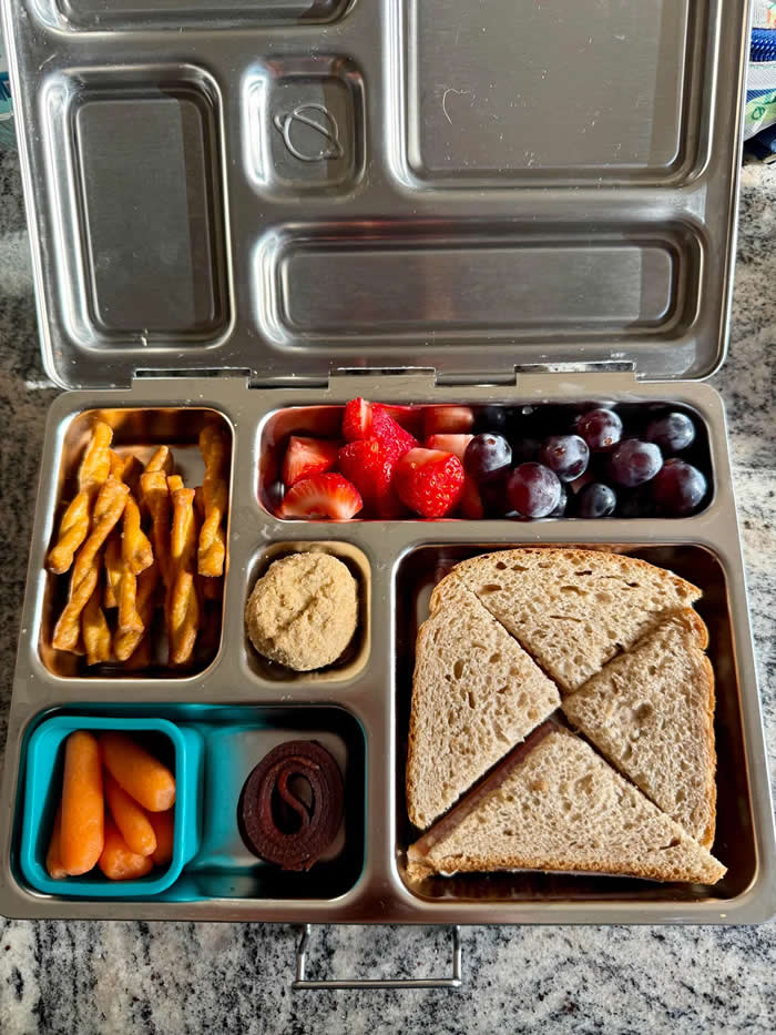 My 3yo’s lunchbox - Perfectly Aligned Photos