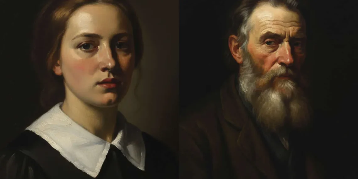 portraits created using gemini ai prompts