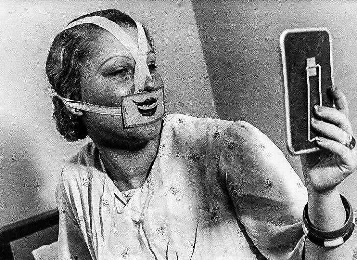 Mask Against Depression, 1937 - Rare and Weird History Photos