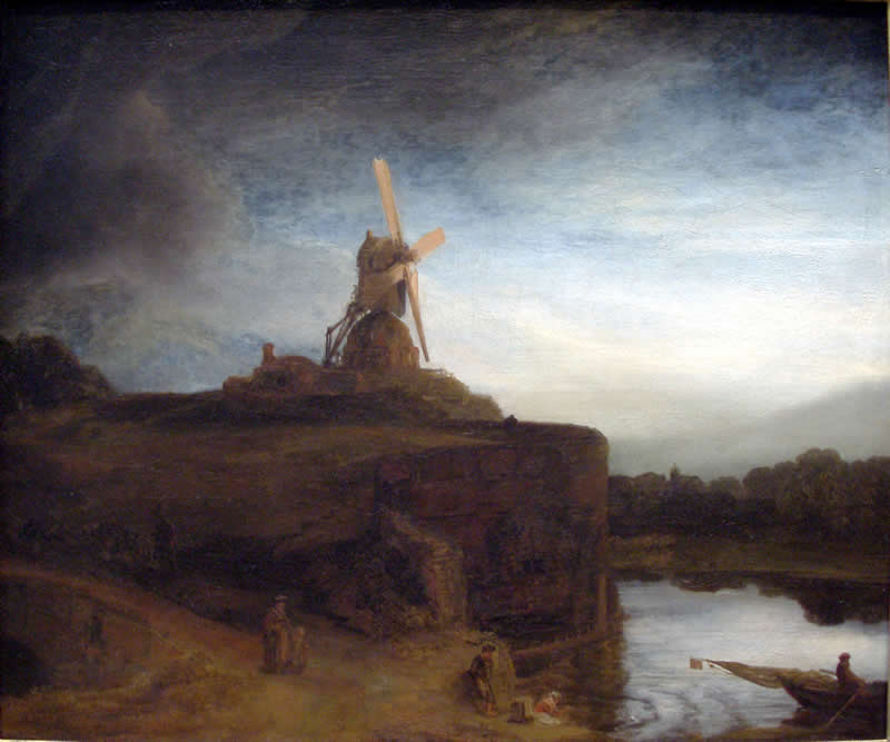 The Mill (1645–1648) - Famous Rembrandt Paintings