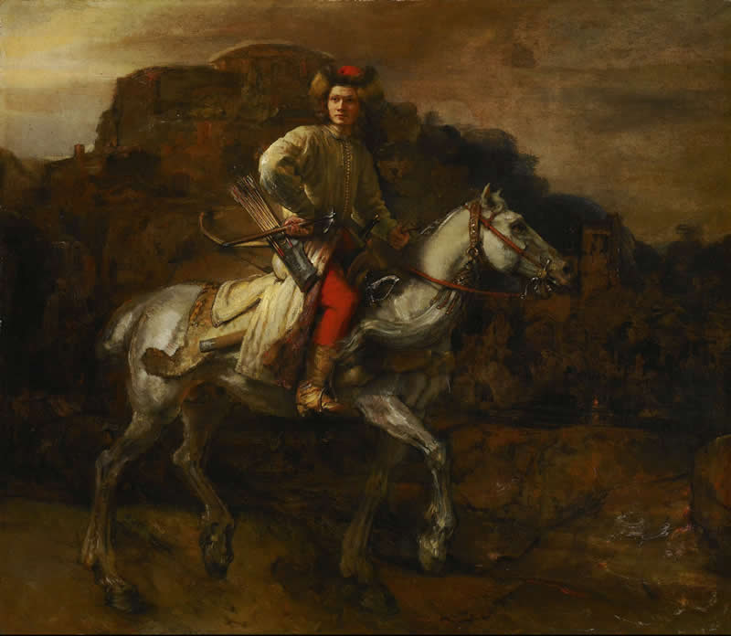 The Polish Rider (1655) - Famous Rembrandt Paintings
