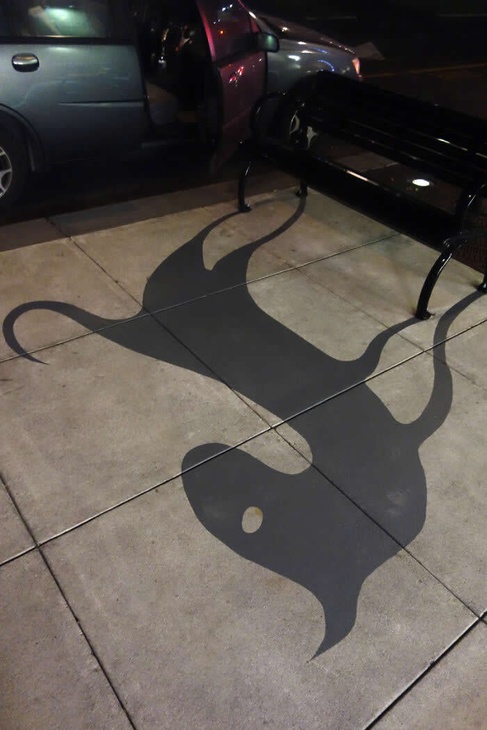 Whimsical Shadow Artworks by Damon Belanger
