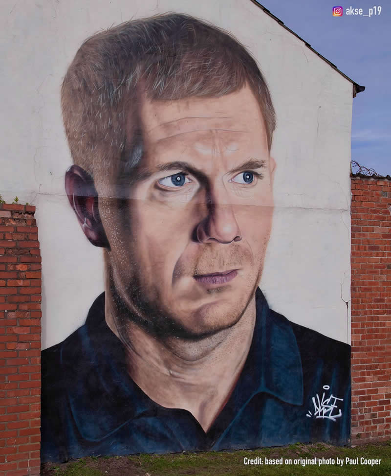 Street Portrait Artworks by Akse