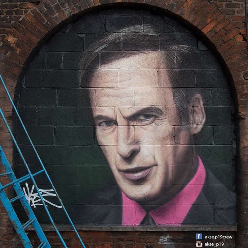 Street Portrait Artworks by Akse