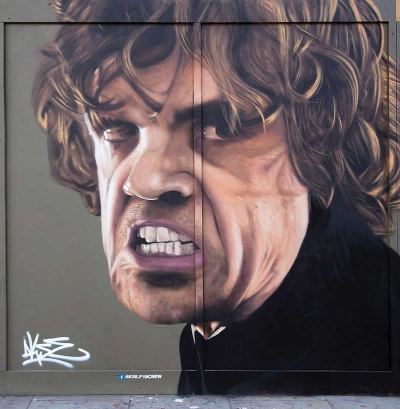 Street Portrait Artworks by Akse
