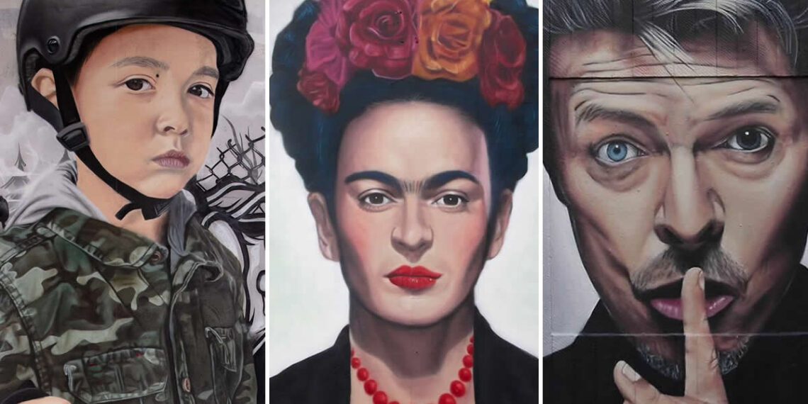 Street Portrait Artworks by Akse