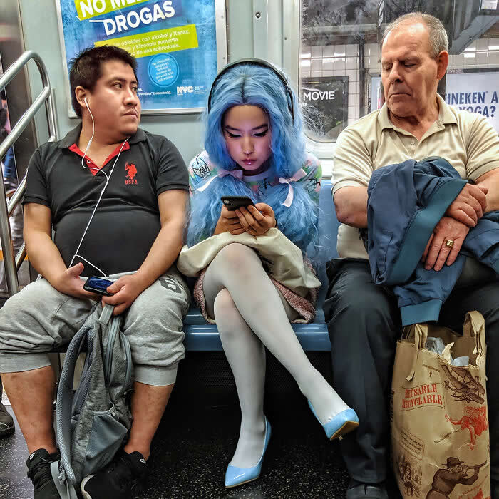Unfiltered Moments of Subway Life by Chris Maliwat