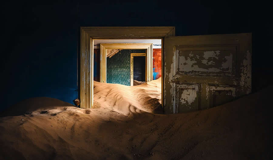 The Abandon Town of the Namib Desert by Sarfraz Durrani
