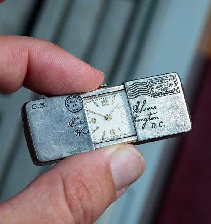 Cartier envelope-shaped silver watch, circa 1941, Washington, D.C. - True Beauty of Our Planet Inspiring Photos
