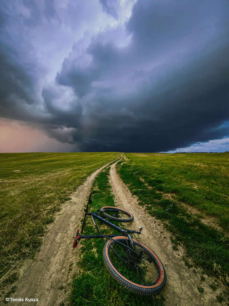 Path To The Heart Of The Storm by Tamás Kusza - 2025 Weather Photographer of the Year Awards