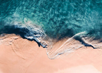Aerial Ocean Wave Photos by Kevin Krautgartner