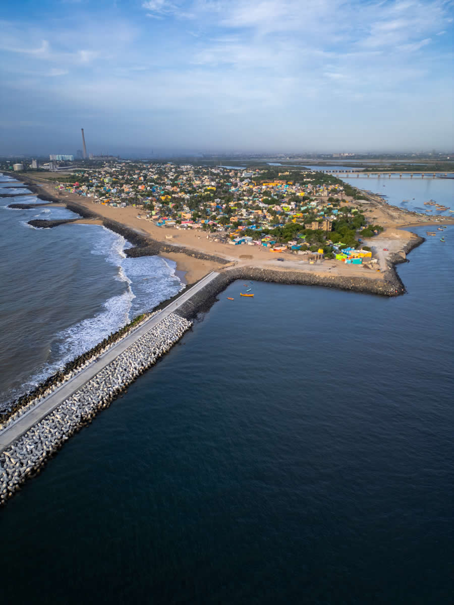 Drone Photos of Chennai by Lakshmi Narayanan