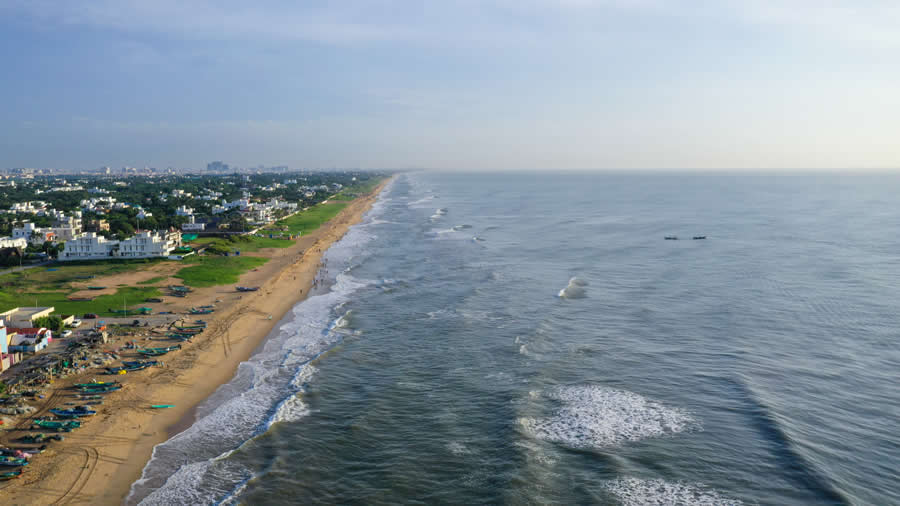 Drone Photos of Chennai by Lakshmi Narayanan
