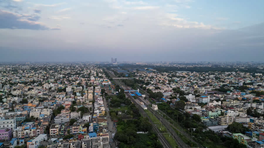Drone Photos of Chennai by Lakshmi Narayanan